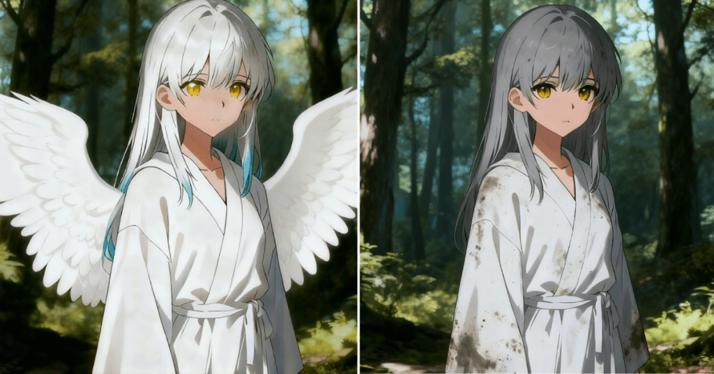 [Witch of the Blood Moon Character Profile] Selaphiel: From an Arrogant Angel to a weak&nbsp;human.